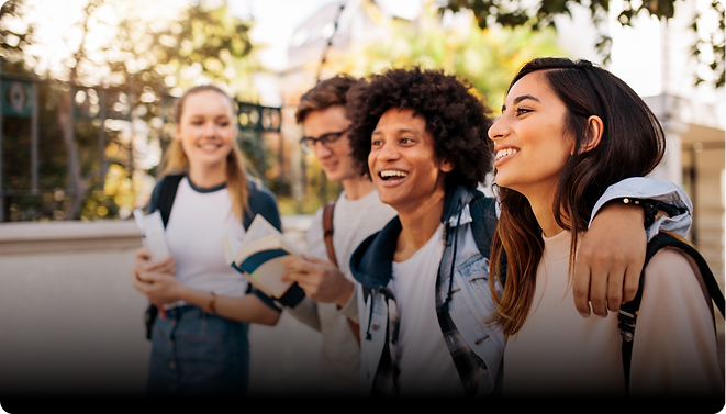 Students Happy